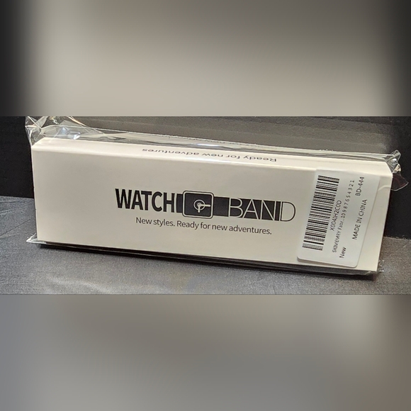 Apple Watch Nylon Sports Band Replacement Strap Gray Silver Fits Most Models NEW - Picture 8 of 14